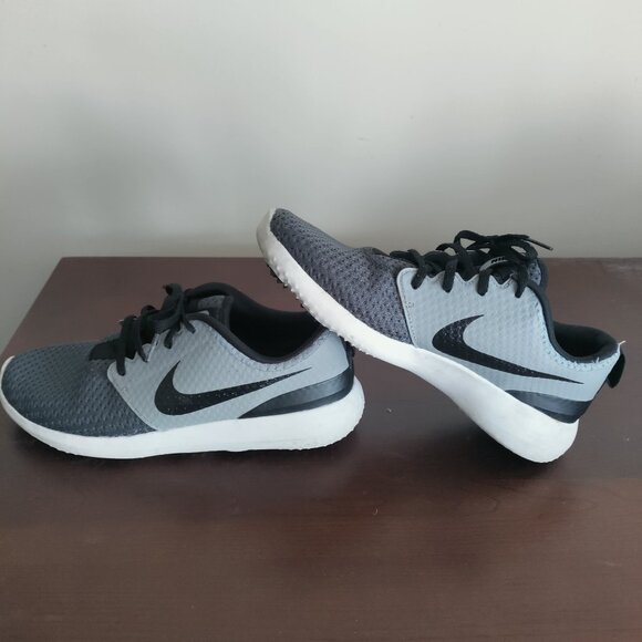 NIKE ROSHE G Spikeless GOLF SHOE Womens 9 Anthracite Black Gray White CD6066-003 - Picture 1 of 8